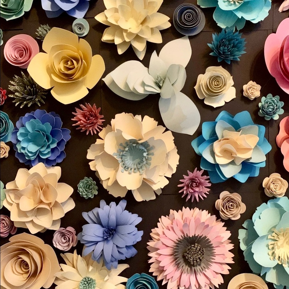 Handmade paper flowers